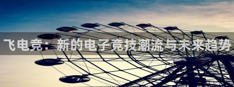 米兰电竞体育：飞电竞：新的电子竞技潮流与未来趋势