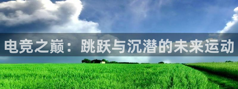 米兰电竞app下载：电竞之巅：跳跃与沉潜的未来运动